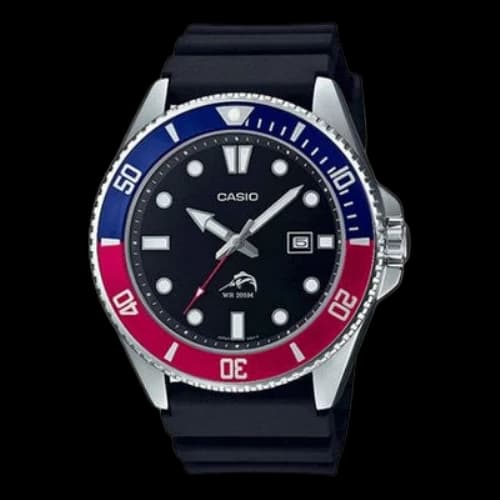 CASIO Male VINTAGE Japan / South Korea Fashion Black Analog