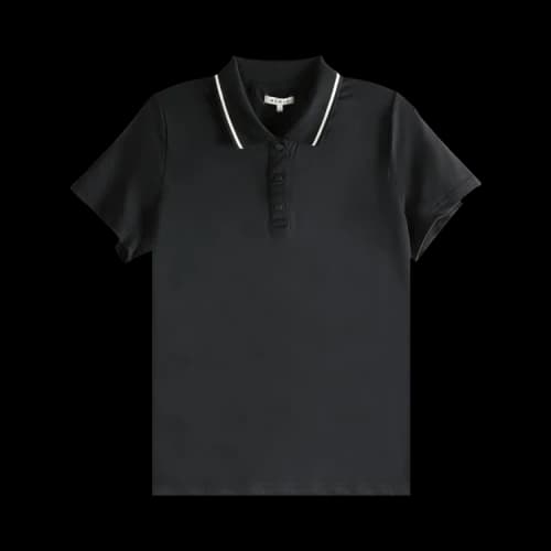 Malbon Paloma Polo Shirt 'Black'