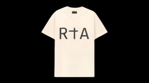 RtA Liam Regular Fit S/S Tee Black