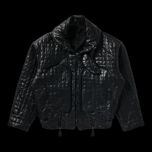 Issey Miyake Quilted Jacket 'Black'