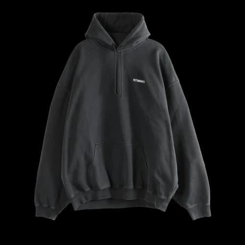 Vetements Iconic Logo Hoodie 'Black'