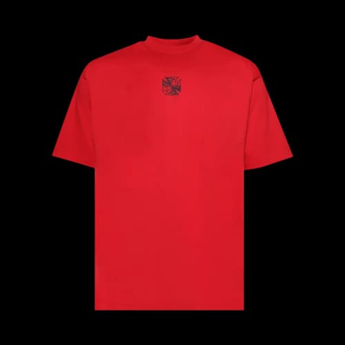 Vetements Biker Cross Logo T-Shirt 'Red'