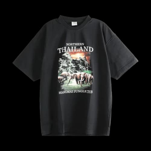 Vetements Thailand Tourist T-Shirt 'Black'