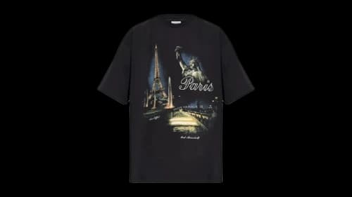 Vetements Paris Tourist T-shirt Black
