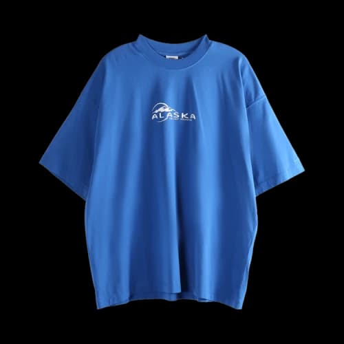 Vetements Alaska Tourist T-Shirt 'Blue'