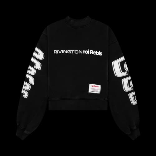 RIVINGTON roi Rebis Metanoia USO CVA Crewneck 'Jet Black'