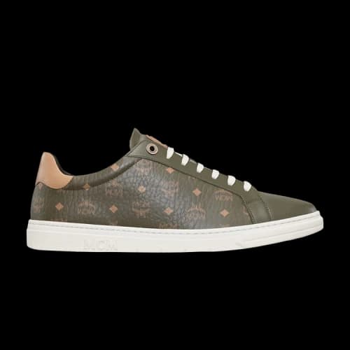 MCM Visetos Terrain Low 'Monogram Print - Sea Turtle'