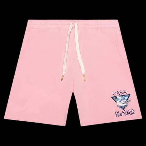 Casablanca Embroidered Sweatshort 'Pink'
