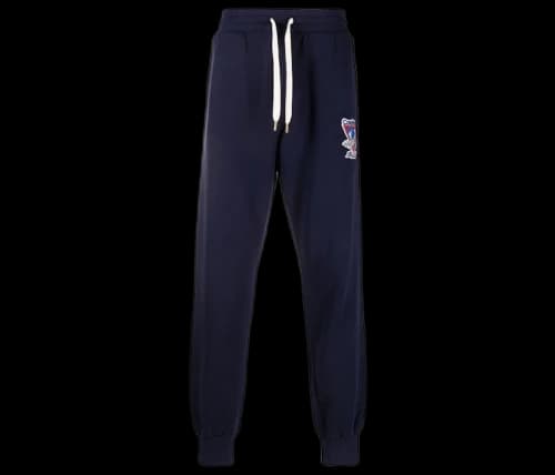 Casablanca Logo Patch Drawstring Sweatpants Blue
