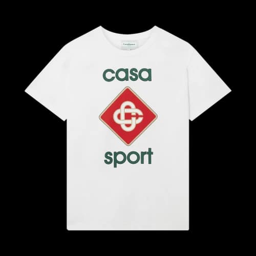 Casablanca Casa Sport Logo T-Shirt 'White'