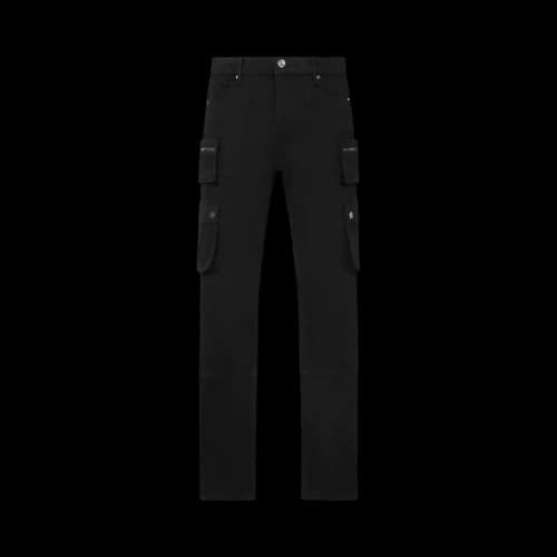 RtA Slate Cargo Skinny Jeans 'Black'