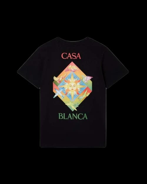 Casablanca Les Elements T-shirt Black