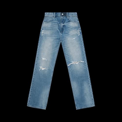 RtA Jonas Straight Leg Jean 'Ripped Medium Wash'