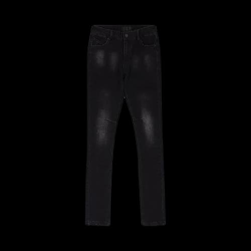 RtA Faded Distressed Skinny Jeans 'Black'