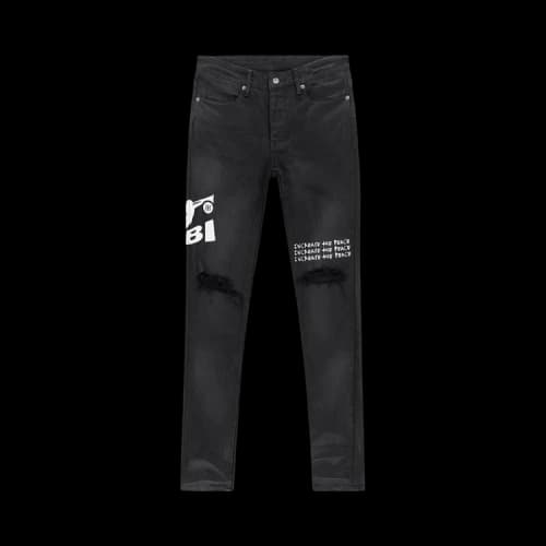 Ksubi Van Winkle Skinny Jeans 'Ghosted Angels'