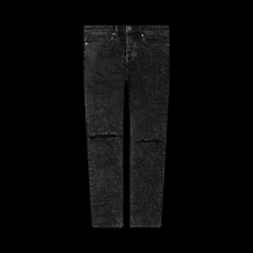 Ksubi Van Winkle Jean 'Stencil Black'