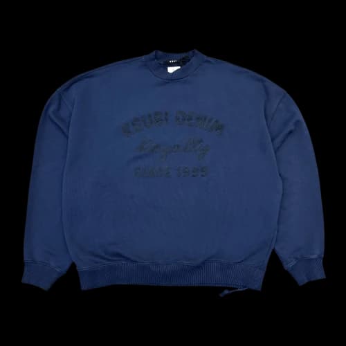 Ksubi Mekanik Ink Crewneck Blue
