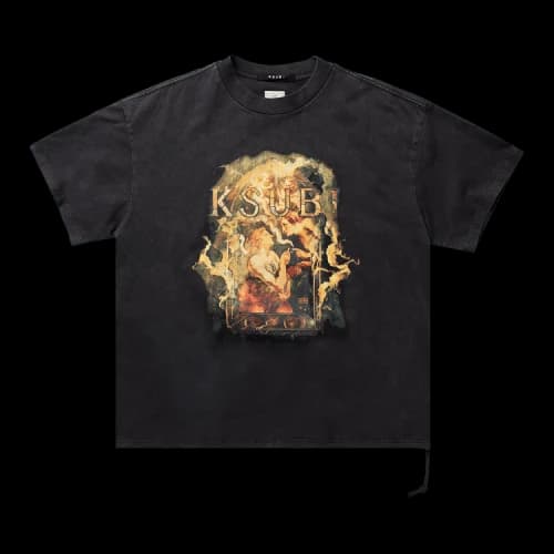 Ksubi Ascension Ekcess T-Shirt 'Faded Black'