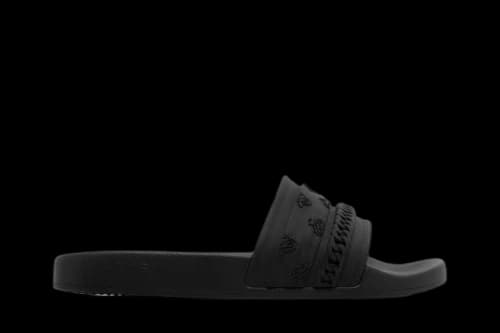 Amiri Bandana Chain Pool Slide 'Black Paisley'