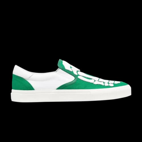 Amiri Slip-On 'Skeleton Toe - Green White'