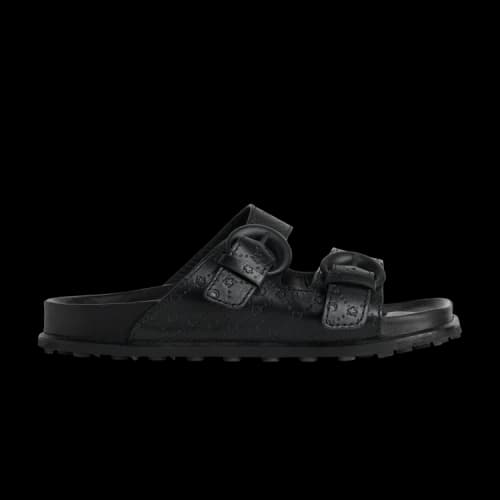 Marine Serre Ground Sandal 'Black Embossed'