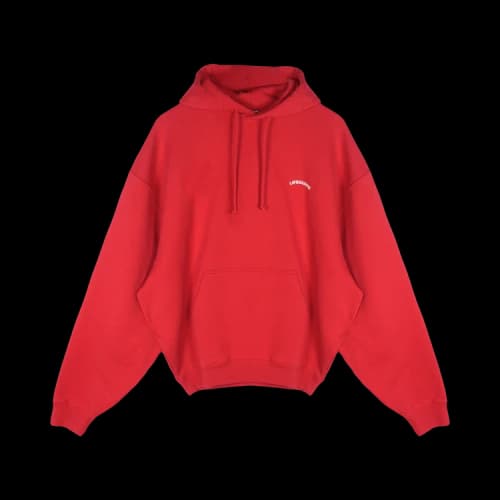 Vetements Lifeguard Oversized Hoodie 'Red'