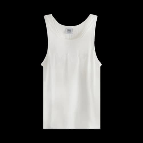 Vetements Vet Tank Top 'White'