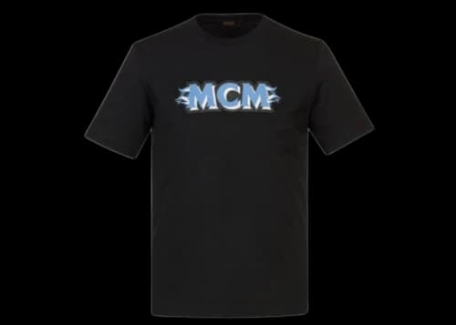 MCM Flame Logo T-shirt Black