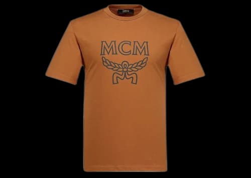 MCM Classic Logo T-shirt Brown