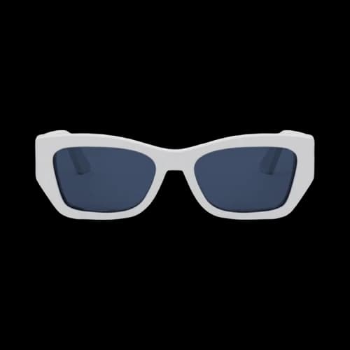 Dior Miss Square Sunglasses 'White'