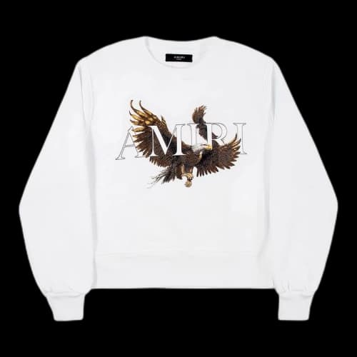 Amiri Eagle Crew 'White'