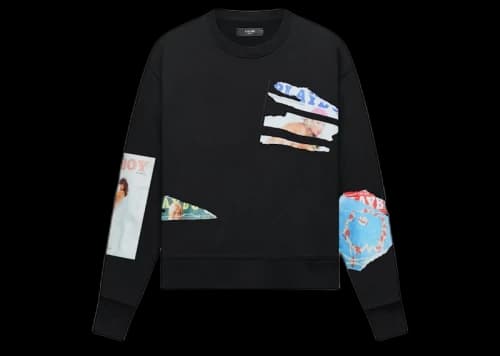 AMIRI Playboy Magazine Crewneck Black
