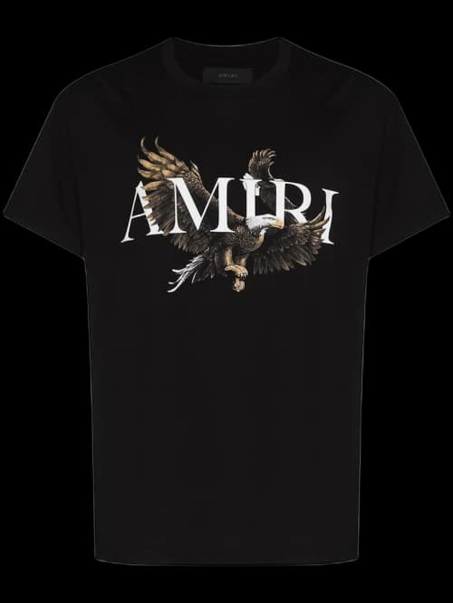 AMIRI Eagle Tee Black