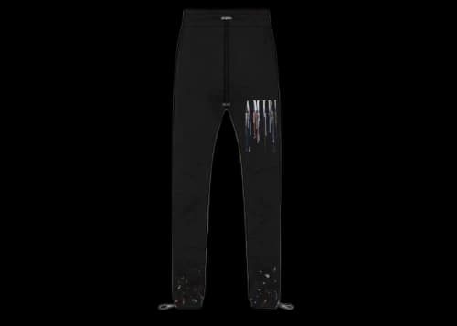 AMIRI Logo Sweatpants Black