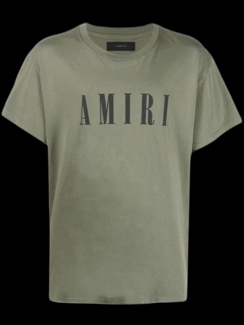 AMIRI Core Logo Tee Military Green