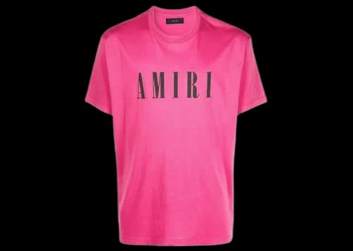 AMIRI Core Logo Tee Pink