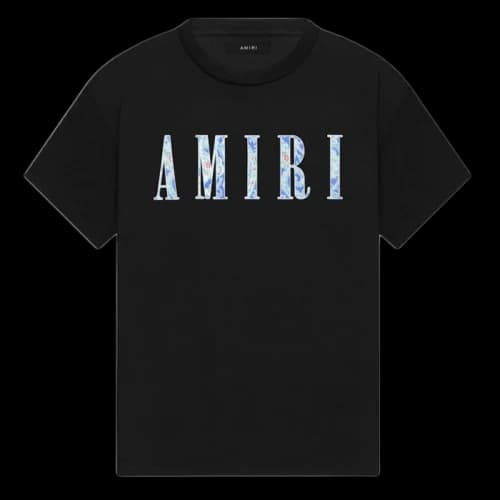 AMIRI Core Paisley Tee Black