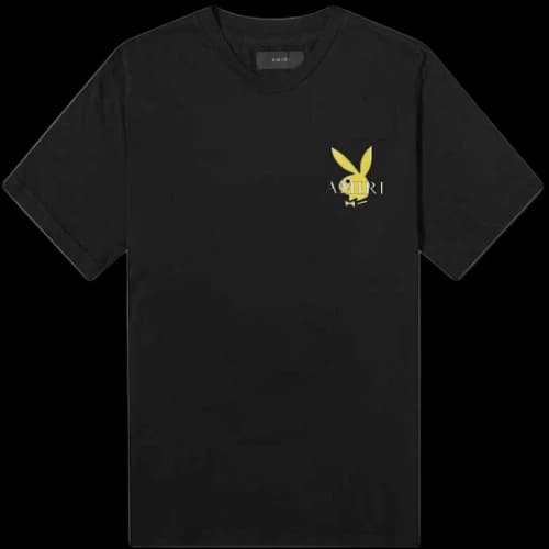AMIRI Playboy Cover Bunny T-shirt Black