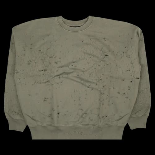 Amiri Shotgun Oversized Crewneck 'Green'