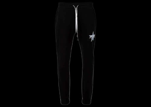 AMIRI Paisley Star Sweatpants Black