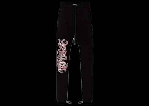 AMIRI Paisley Allover Sweatpants Black