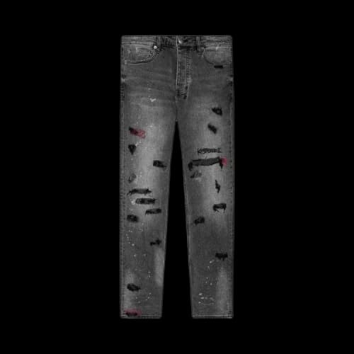 Ksubi Chitch Mid Rise Slim Fit Jeans 'Trashed Devil'