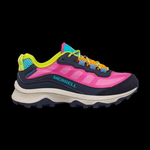Merrell Moab Speed Low Big Kid 'Navy Color Pop'