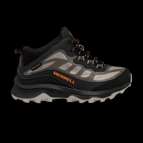 Merrell Moab Speed Mid Big Kid 'Black Orange'