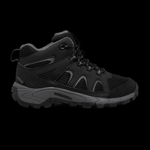 Merrell Oakcreek Mid Big Kid 'Black Grey'