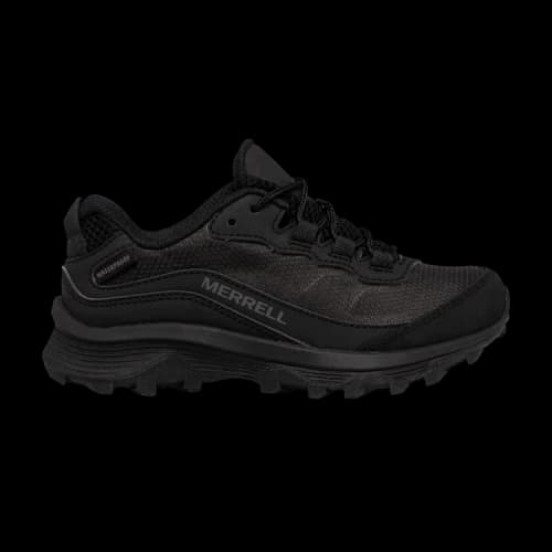 Merrell Moab Speed Low Big Kid 'Triple Black'