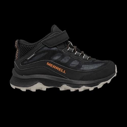 Merrell Moab Speed Mid AC Big Kid 'Black Orange'