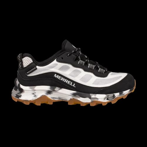 Merrell Moab Speed Low Big Kid 'Black White Gum'