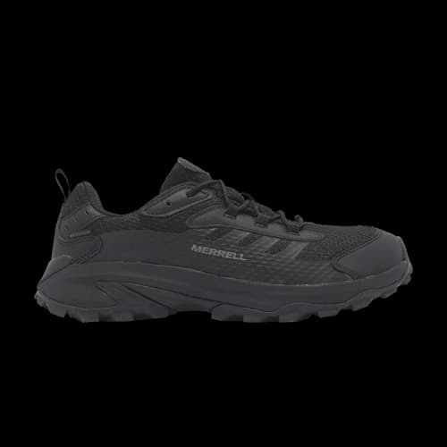 Merrell Moab Speed 2 Low AC Waterproof Big Kid 'Black Carbon'