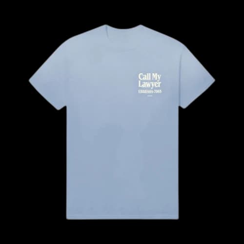 Market Call My Lawyer 3D T-Shirt 'Blue'